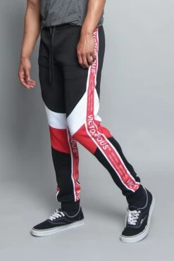 Victorious TM Track Pants -Victorious TR549 BLK 2