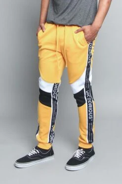 Victorious TM Track Pants -Victorious TR549 GLD 2