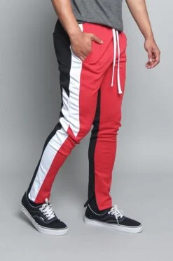 Thunderbolt Track Pants -Victorious TR586 RED 4