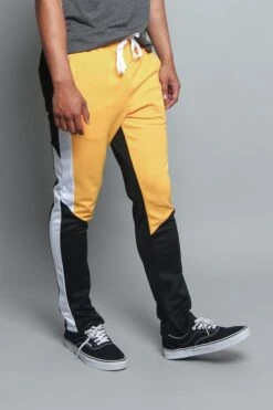 Thunderbolt Contrast Track Pants 21 Thunderbolt Contrast Track Pants -Victorious TR587 GLD 4