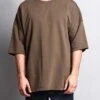 Men's Basic Overly Over Sized T-Shirt