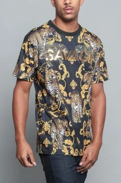 Royal Savage T-Shirt -Victorious TS7232 BLK 4