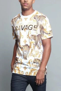 Royal Savage T-Shirt -Victorious TS7232 WHT 2