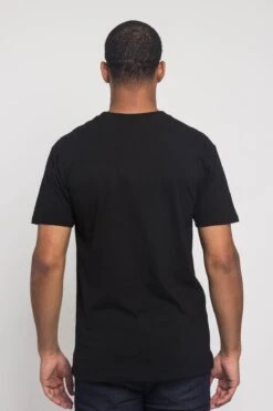 Colorful Chenille Patched Savage Tiger T-Shirt 22 Colorful Chenille Patched Savage Tiger T-Shirt -Victorious TS7317 BLK 3