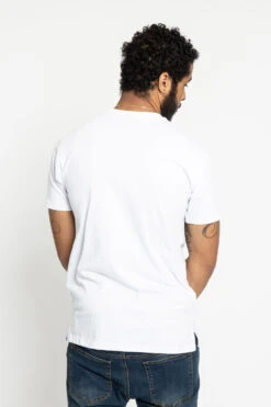 Floral Finesse T-Shirt -Victorious TS7341 WHT 3