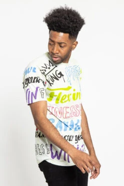 Tie Dye Graffiti T-Shirt -Victorious TS7351 LME 4