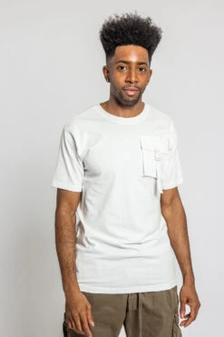 Utility Pocket T-Shirt -Victorious TS7356 WHT 1