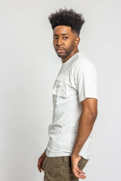 Utility Pocket T-Shirt -Victorious TS7356 WHT 2