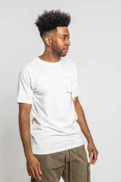 Utility Pocket T-Shirt -Victorious TS7356 WHT 4