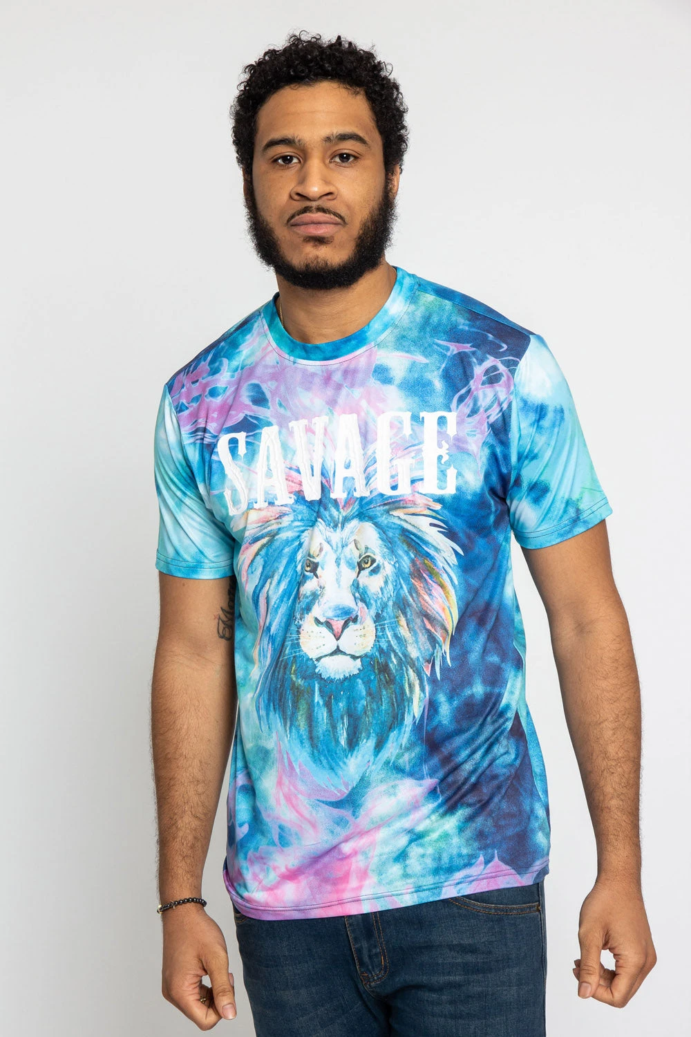 Tie Dye Savage T-Shirt 1 Tie Dye Savage T-Shirt