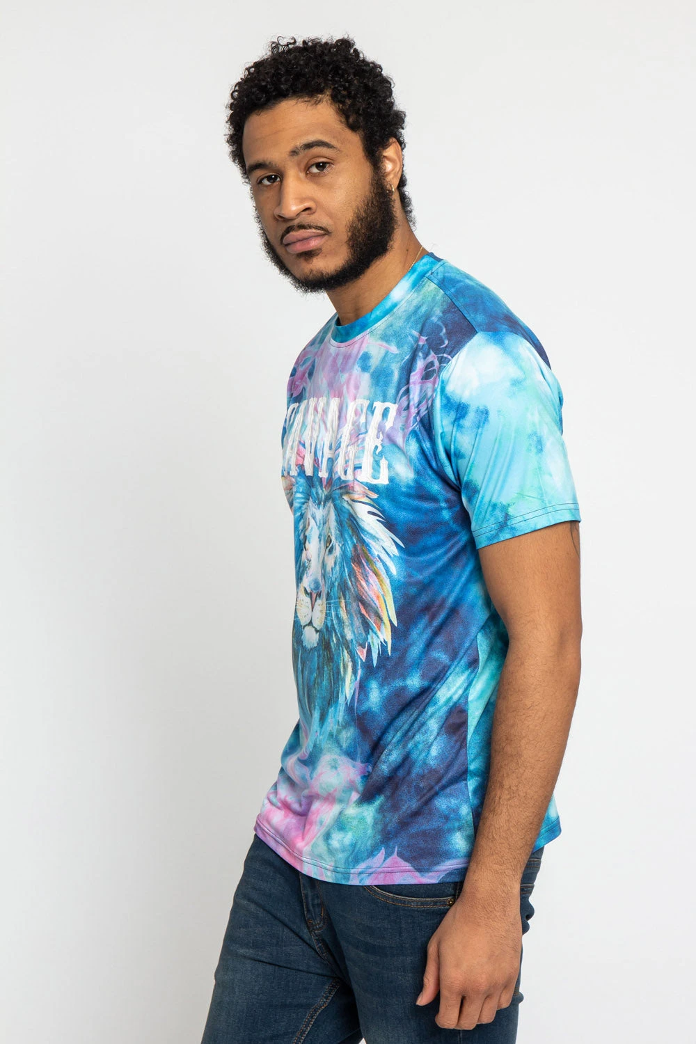 Tie Dye Savage T-Shirt 2 Tie Dye Savage T-Shirt - Image 2