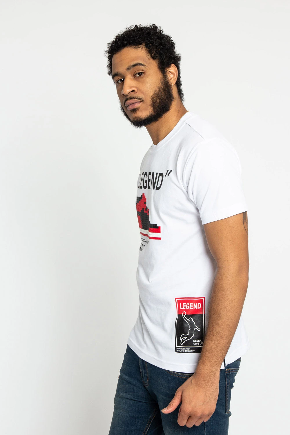 Legend Lego Pixel T-Shirt 16 Legend Lego Pixel T-Shirt - Image 16