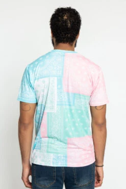 Multi Color Bandana T-Shirt -Victorious TS7377 PST 3