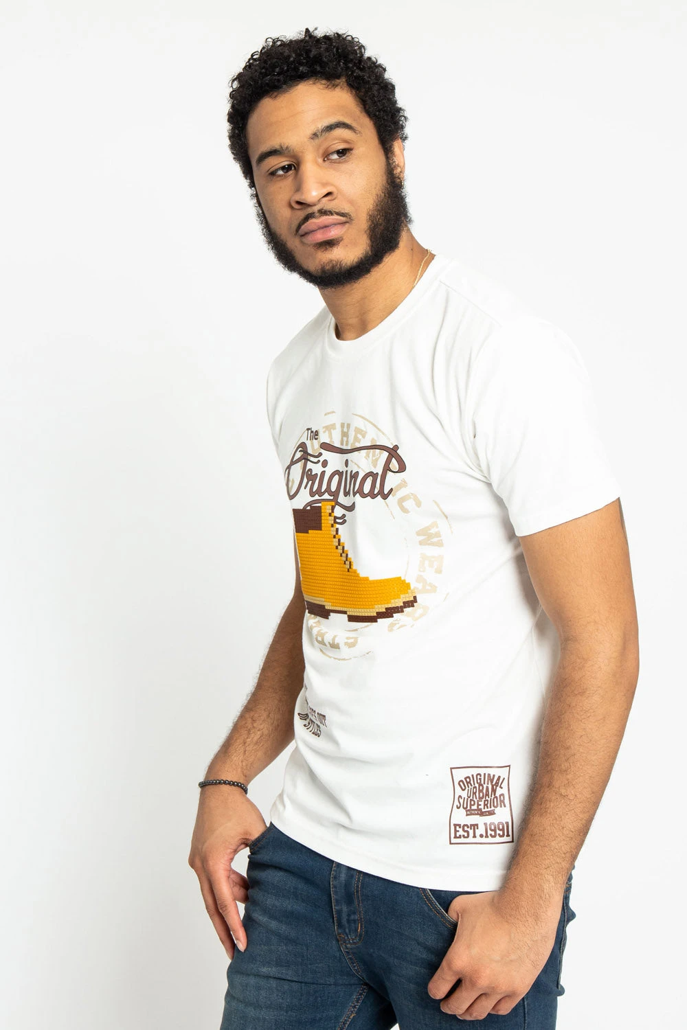 Timberland Boot Lego Pixel T-Shirt 9 Timberland Boot Lego Pixel T-Shirt - Image 9