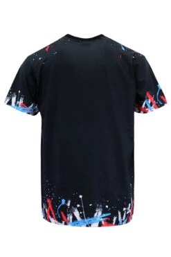 Fearless Tiger Graffiti T-Shirt -Victorious TS7385 BLK 5