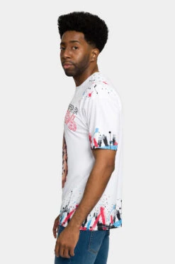 Fearless Tiger Graffiti T-Shirt -Victorious TS7385 WHT 2 51d88e26 a850 42ec 9d16 0b0a7607459d