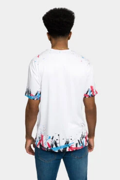 Fearless Tiger Graffiti T-Shirt -Victorious TS7385 WHT 3 83332060 732f 4686 af55 d8c6fe31f403