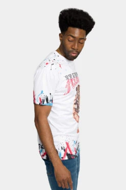 Fearless Tiger Graffiti T-Shirt -Victorious TS7385 WHT 4 88956d8d 5cae 4ff4 8e24 f836d2cb6c62