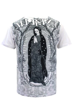 Lady Of Guadalupe Raza -Victorious TS7387 WHT 2