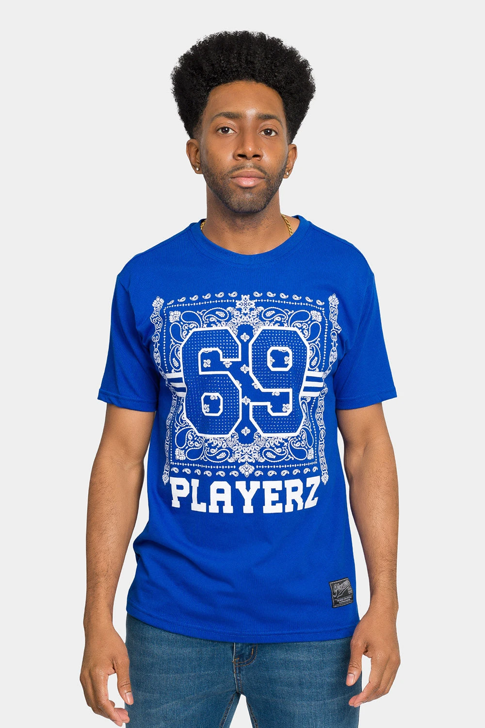 Rhinestone Studded 69 Playerz T-Shirt 6 Rhinestone Studded 69 Playerz T-Shirt - Image 6