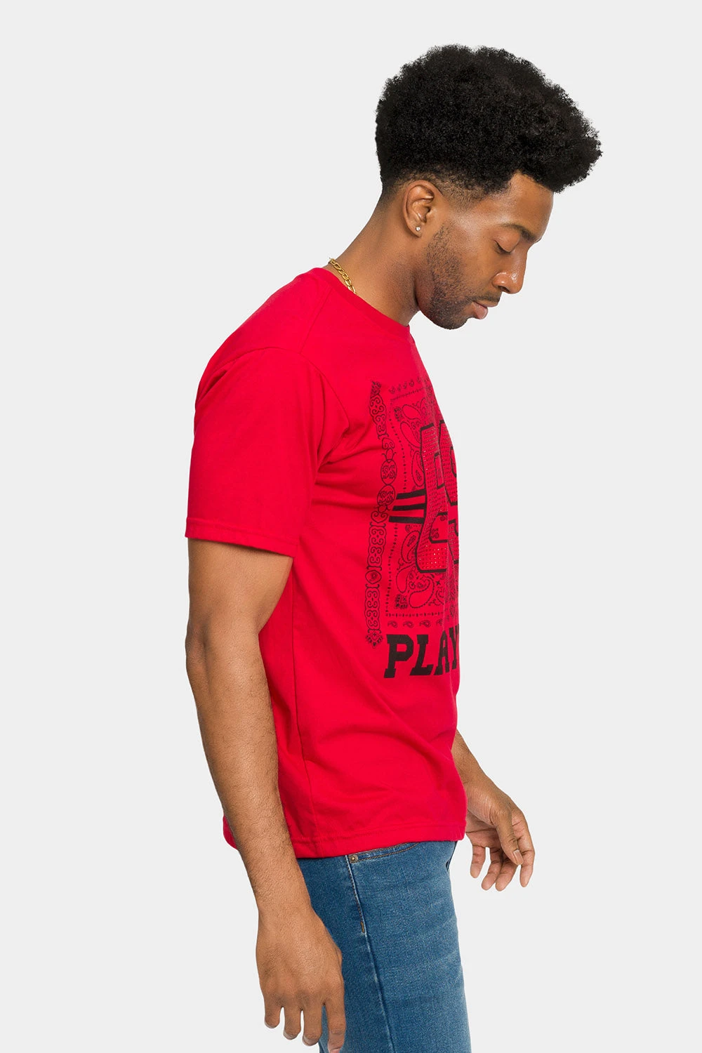 Rhinestone Studded 69 Playerz T-Shirt 14 Rhinestone Studded 69 Playerz T-Shirt - Image 14