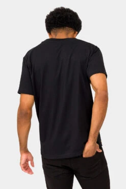 Rhinestone Studded Baroque Tiger T-Shirt -Victorious TS7403 BLK 3