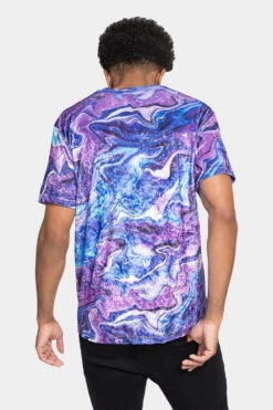 Velvet Marbled T-Shirts -Victorious TS7404 BOP 3