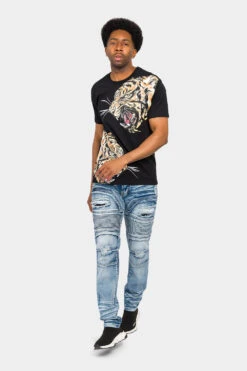Fierce Tiger T-Shirt 14 Fierce Tiger T-Shirt -Victorious TS7406 BLK 5
