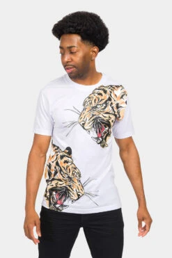 Fierce Tiger T-Shirt 15 Fierce Tiger T-Shirt -Victorious TS7406 WHT 1