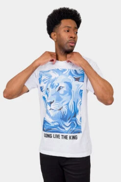 Long Live The King Graphic Tee -Victorious TS7409 WHT 1