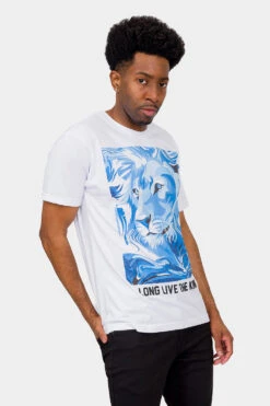 Long Live The King Graphic Tee -Victorious TS7409 WHT 4