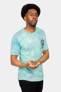 Money Over Everything Tie Dye T-Shirt -Victorious TS7410 BLU 4