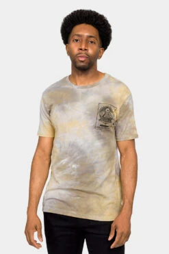 Money Over Everything Tie Dye T-Shirt -Victorious TS7410 GLD 1