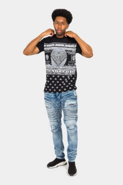 Diamond Money T-Shirt -Victorious TS7414 BLK 5