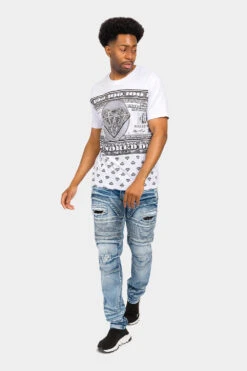 Diamond Money T-Shirt -Victorious TS7414 WHT 5