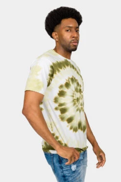 Pastel Spiral Tie Dye Cotton Shirt -Victorious TS7419 LOO 4