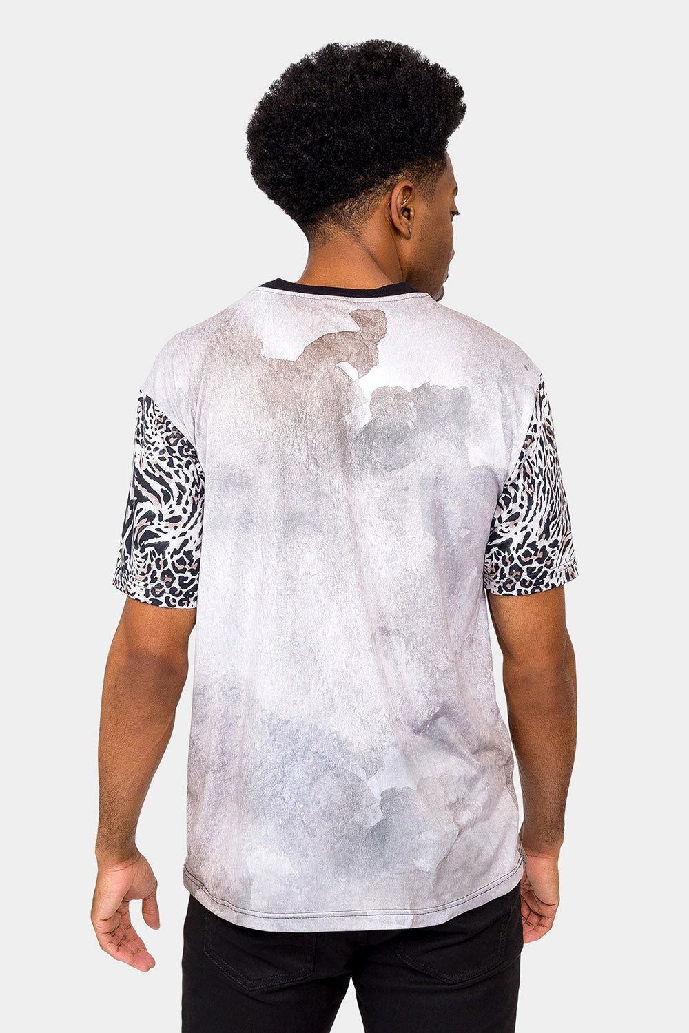 Ink Wash Leopard T-Shirt 3 Ink Wash Leopard T-Shirt - Image 3
