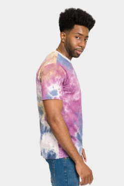 Essential Pastel Tie Dye T-Shirt -Victorious TS7433 DTB 4