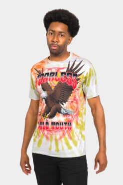 Fearless Wild Youth Tie Dye T-Shirt -Victorious TS7436 ORG 1