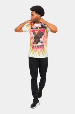 Fearless Wild Youth Tie Dye T-Shirt -Victorious TS7436 ORG 5