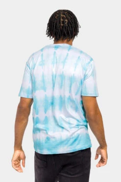 Skeleton Party Tie Dye T-Shirt -Victorious TS7437 BLU 3