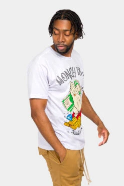 Money Is All T-Shirt -Victorious TS7446 WHT 4