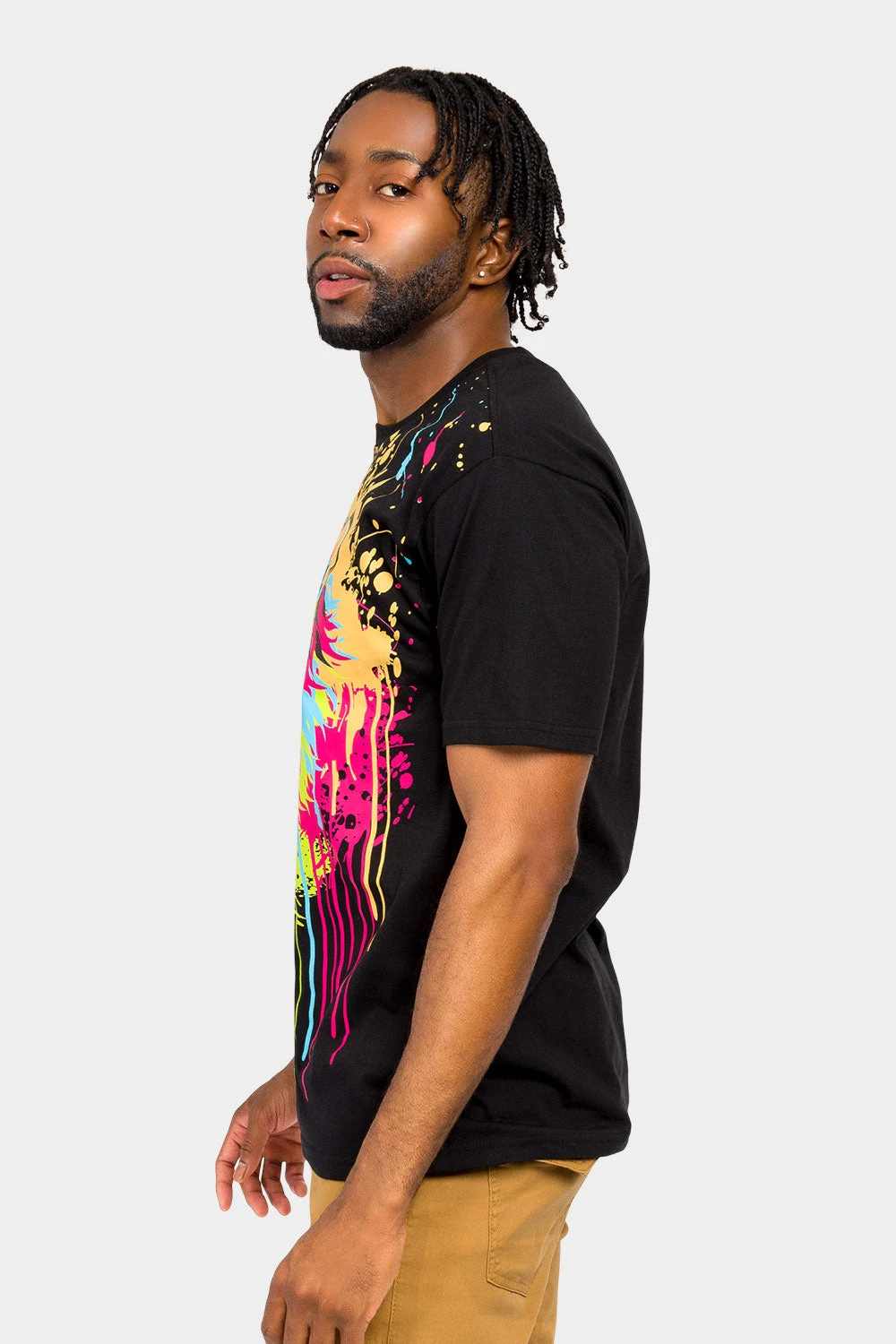 Sparkle Splashed Tiger T-Shirt 2 Sparkle Splashed Tiger T-Shirt - Image 2