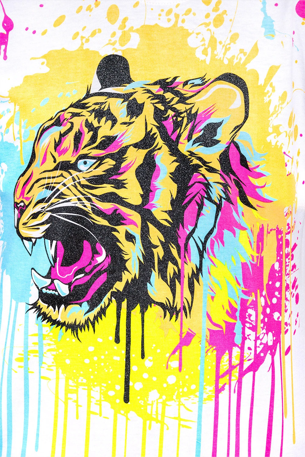 Sparkle Splashed Tiger T-Shirt 12 Sparkle Splashed Tiger T-Shirt - Image 12