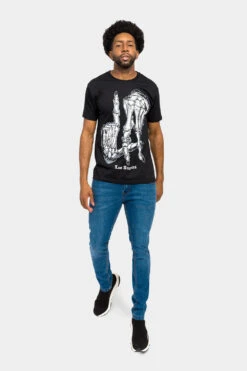 LA Bones T-Shirt -Victorious TS7450 BLK 5