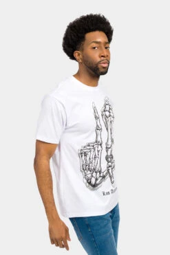 LA Bones T-Shirt -Victorious TS7450 WHT 4