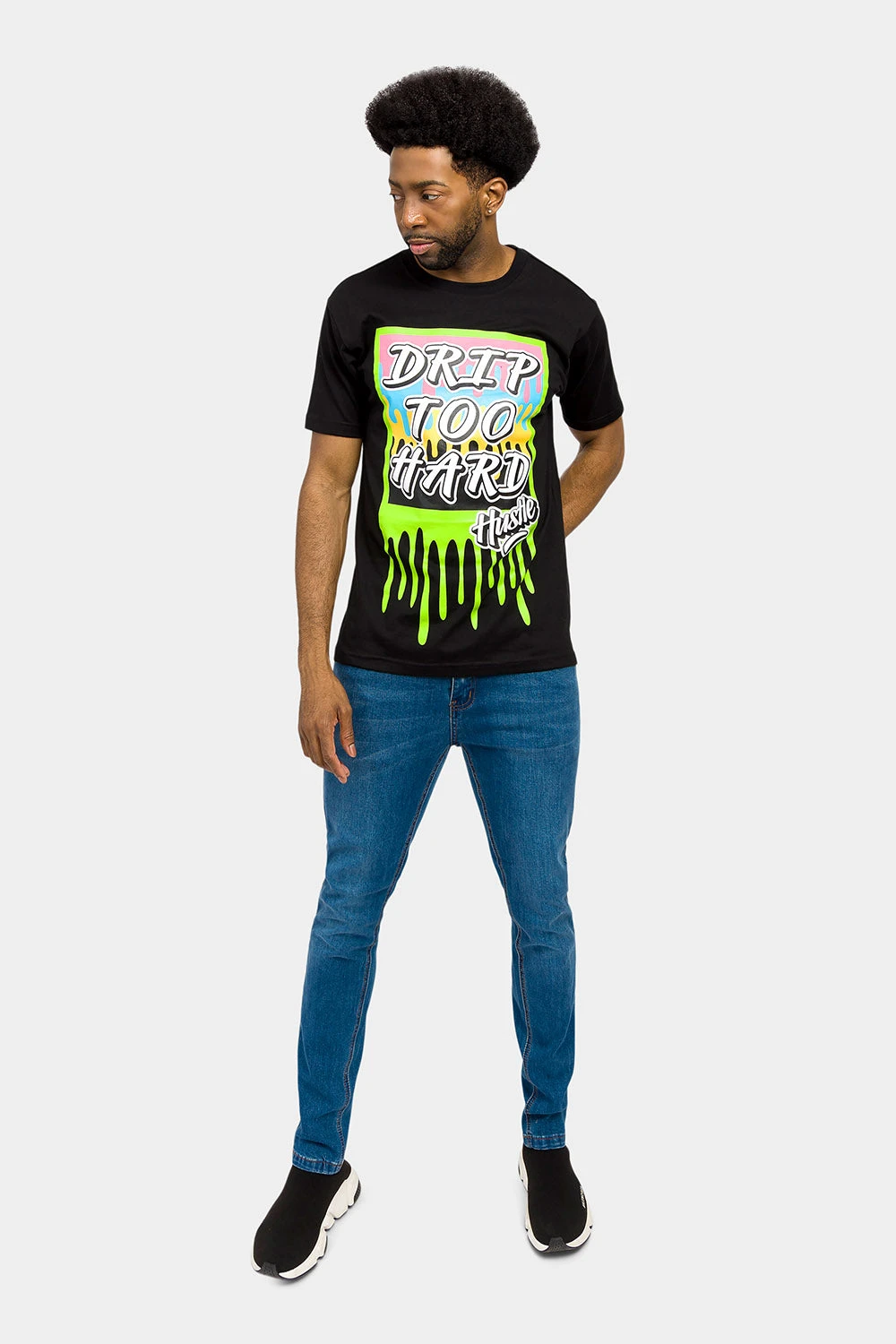 Drip Too Hard Graphic T-Shirt 6 Drip Too Hard Graphic T-Shirt - Image 6