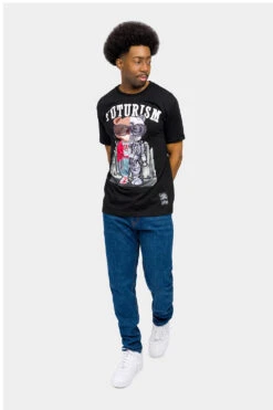 Future Bear T-Shirt -Victorious TS7456 BLK 5