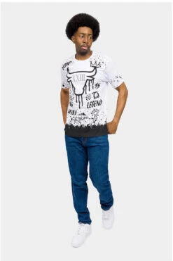 Number 23 Legend Graffiti T-Shirt 29 Number 23 Legend Graffiti T-Shirt -Victorious TS7461 BLK 5