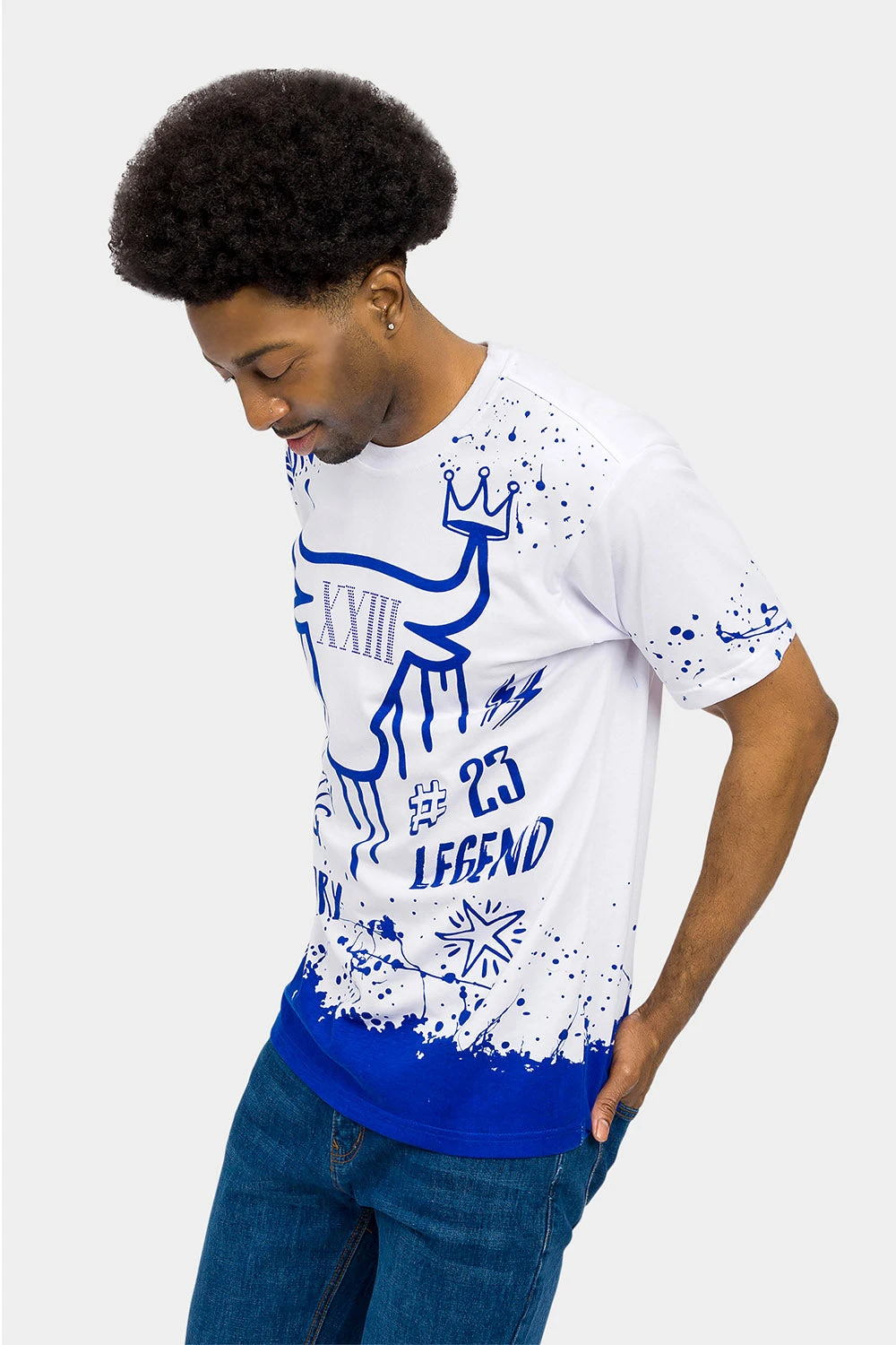 Number 23 Legend Graffiti T-Shirt 2 Number 23 Legend Graffiti T-Shirt - Image 2